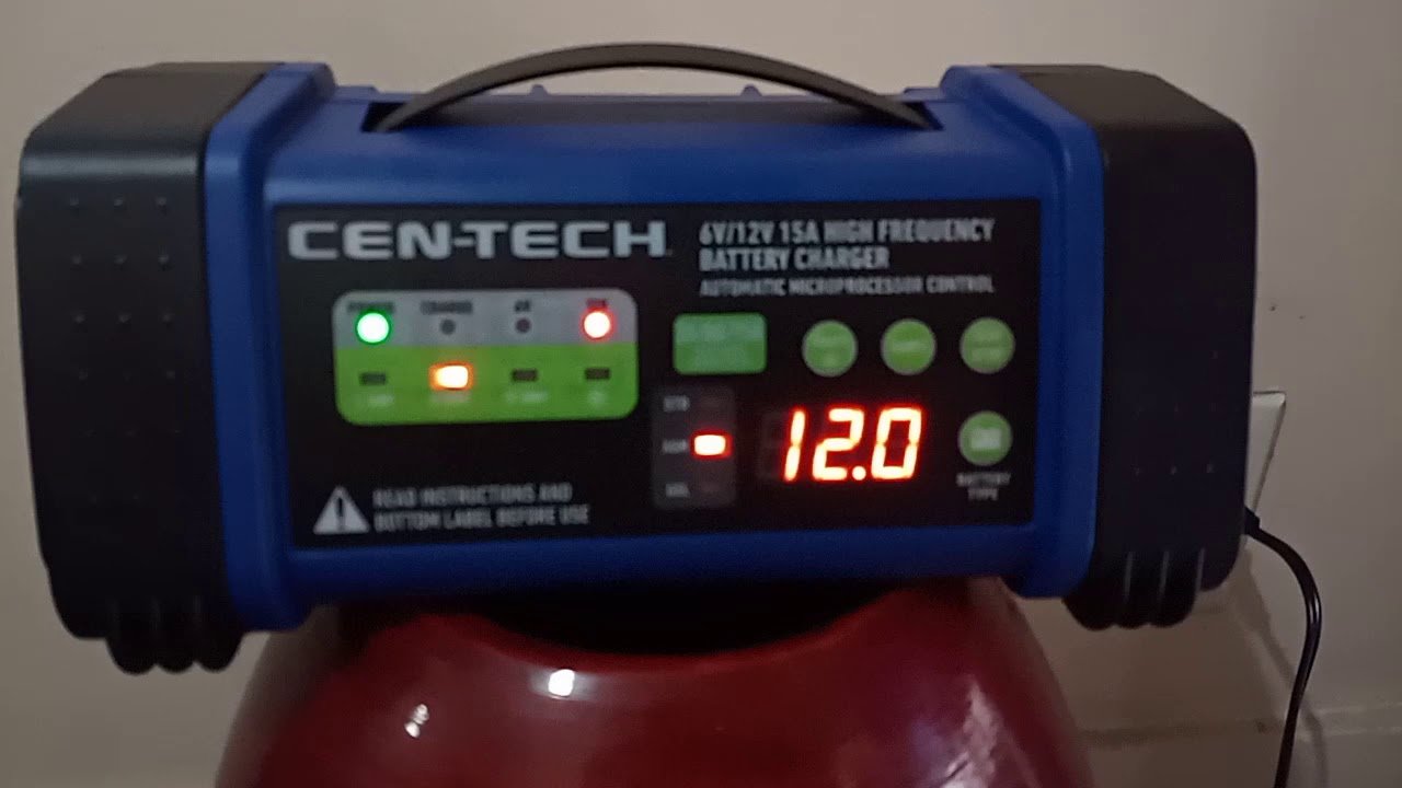 Developing a working knowledge of your CEN-TECH battery charger-How To Use Cen Tech Battery Charger