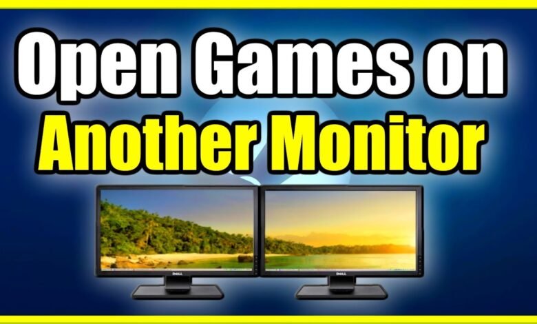 How to Move a Game to Another Monitor-How to Move a Game to Another Monitor