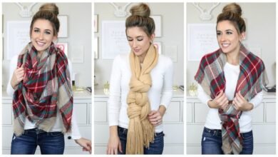 How to Wear a Large Scarf-How to Wear a Large Scarf