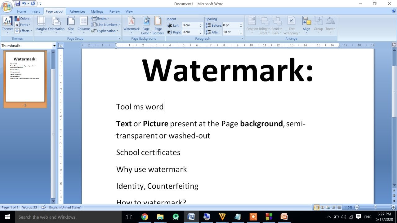 Understanding Watermarks-How to Add a Watermark to PPT