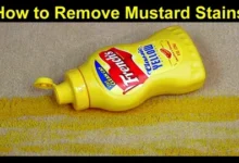 How to Remove Mustard Stains-How to Remove Mustard Stains