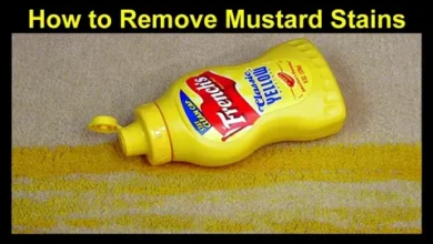 How to Remove Mustard Stains-How to Remove Mustard Stains