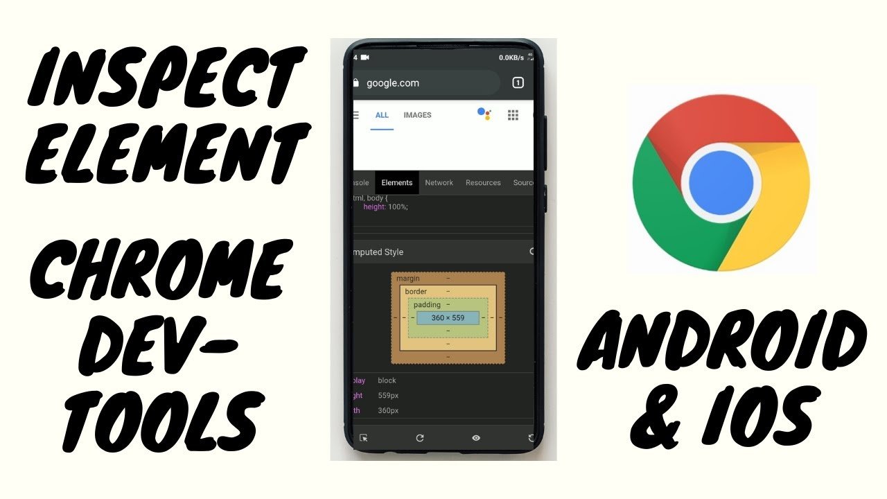 Using Browser Tools-Inspect on Mobile